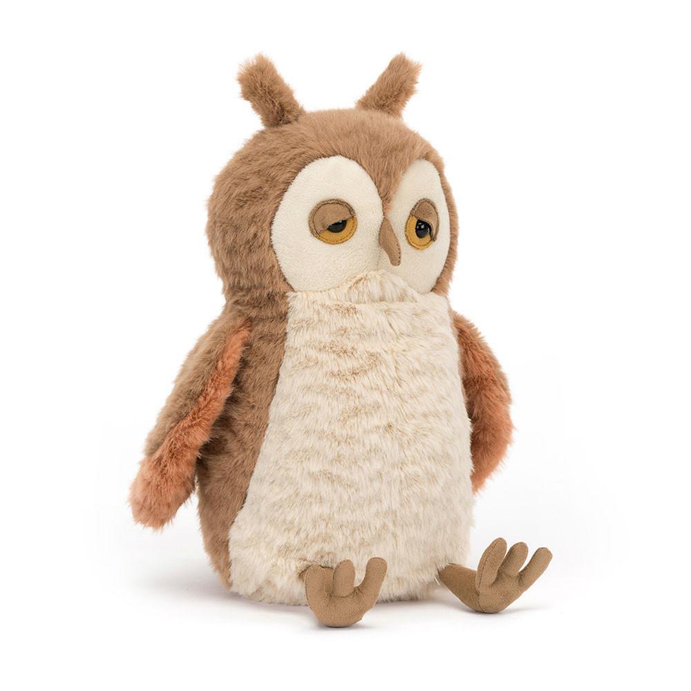 Peluche Jellycat Oakley Owl,28cm x 11cm x 12cm Marrom | Portugal  JZFAO-5472
