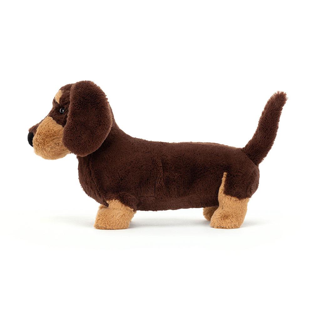 Peluche Jellycat Otto Sausage Dog,7.5in x 3.5in x 11.4in Marrom | Portugal  FRXGM-2305
