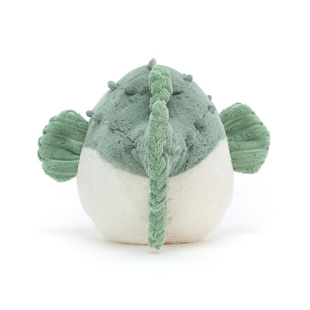 Peluche Jellycat Pacey Pufferfish,16cm x 12cm x 23cm Verdes | Portugal  RXIKM-5342
