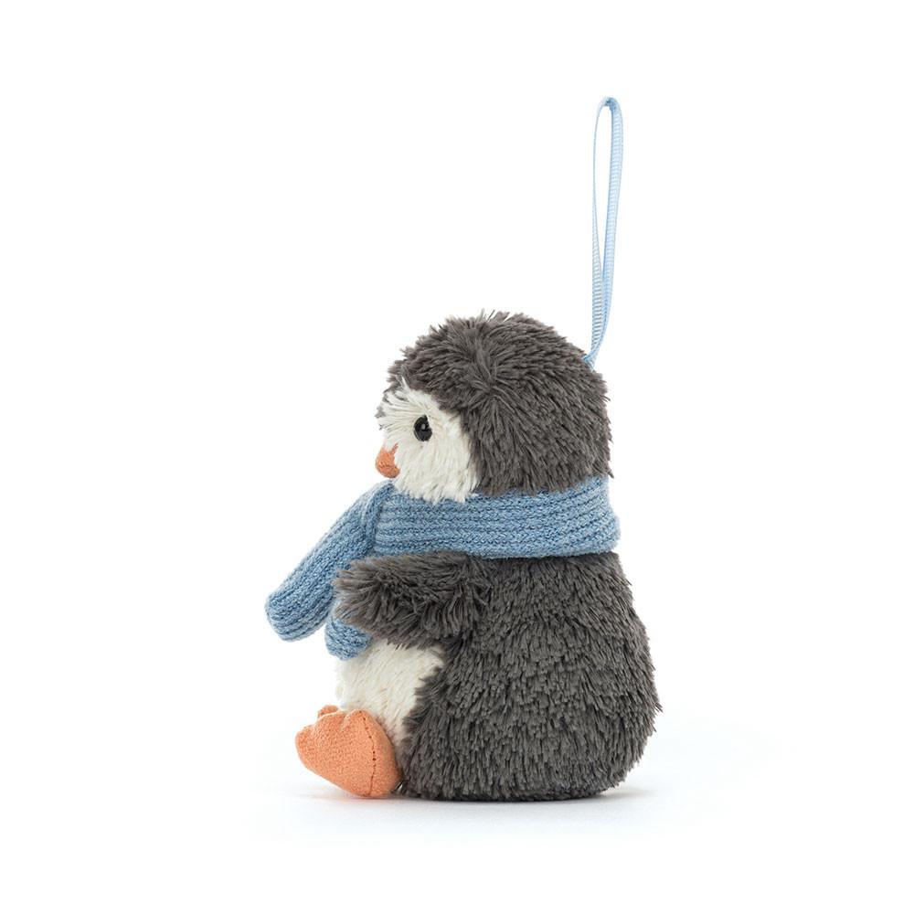 Peluche Jellycat Peanut Penguin Decoration,10cm x 6cm x 7cm Pretas | Portugal  EUVPY-1973