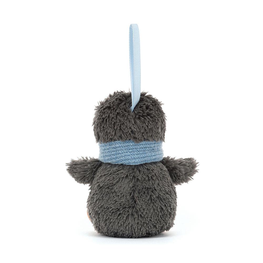 Peluche Jellycat Peanut Penguin Decoration,10cm x 6cm x 7cm Pretas | Portugal  EUVPY-1973