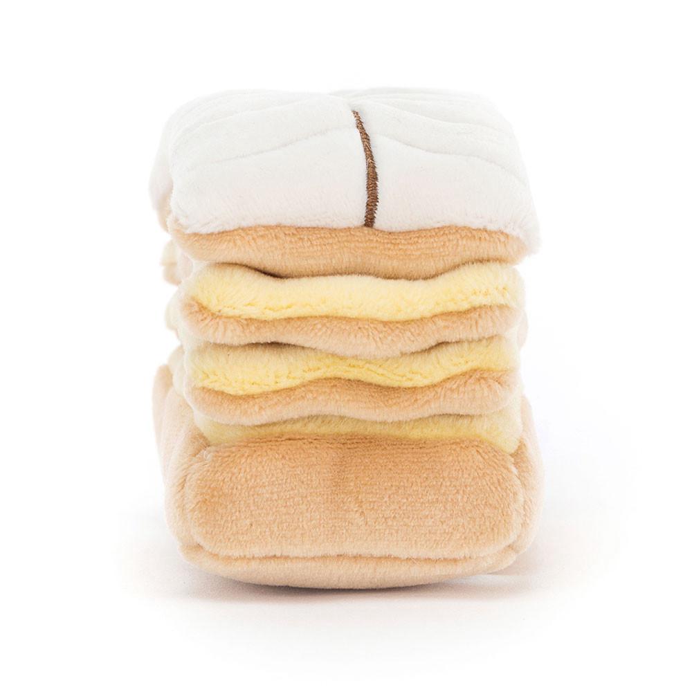 Peluche Jellycat Pretty Patisserie Mille Feuille,6cm x 10cm x 5cm Bege | Portugal  AWKIZ-8972