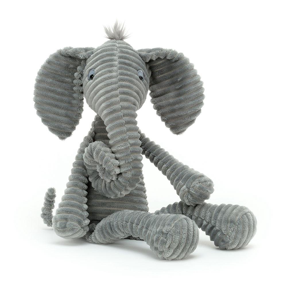 Peluche Jellycat Ribble Elephant,39cm x 11cm x 9cm Cinzentas | Portugal  JSZOV-1629