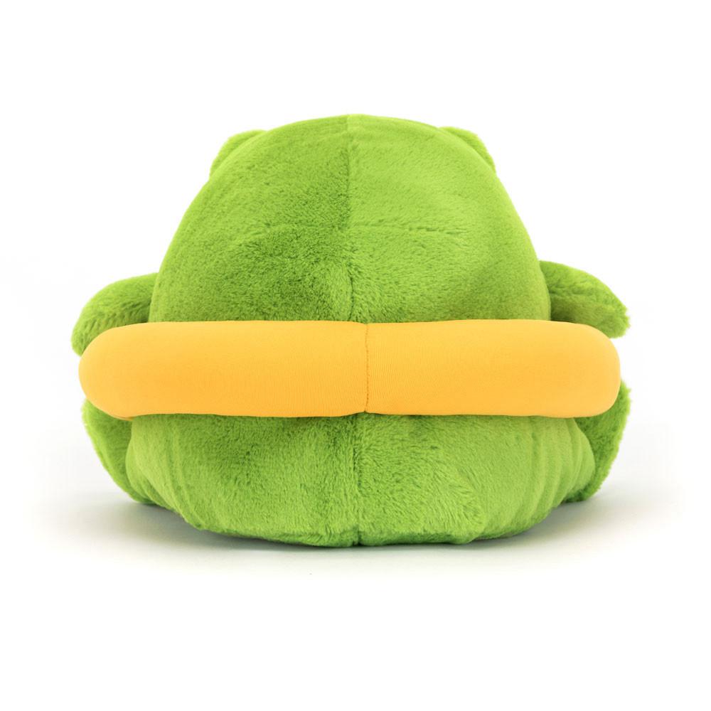 Peluche Jellycat Ricky Rain Frog Rubber Ring,15cm x 17cm x 18cm Verdes | Portugal  JPRYM-7312