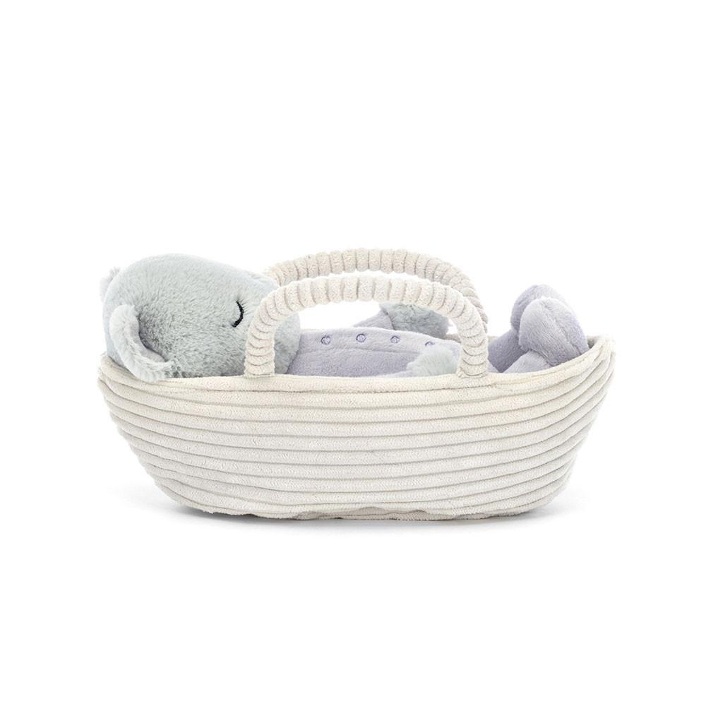 Peluche Jellycat Rock-a-Bye Kitten,12cm x 9cm x 20cm Cinzentas | Portugal  EIFTY-5731