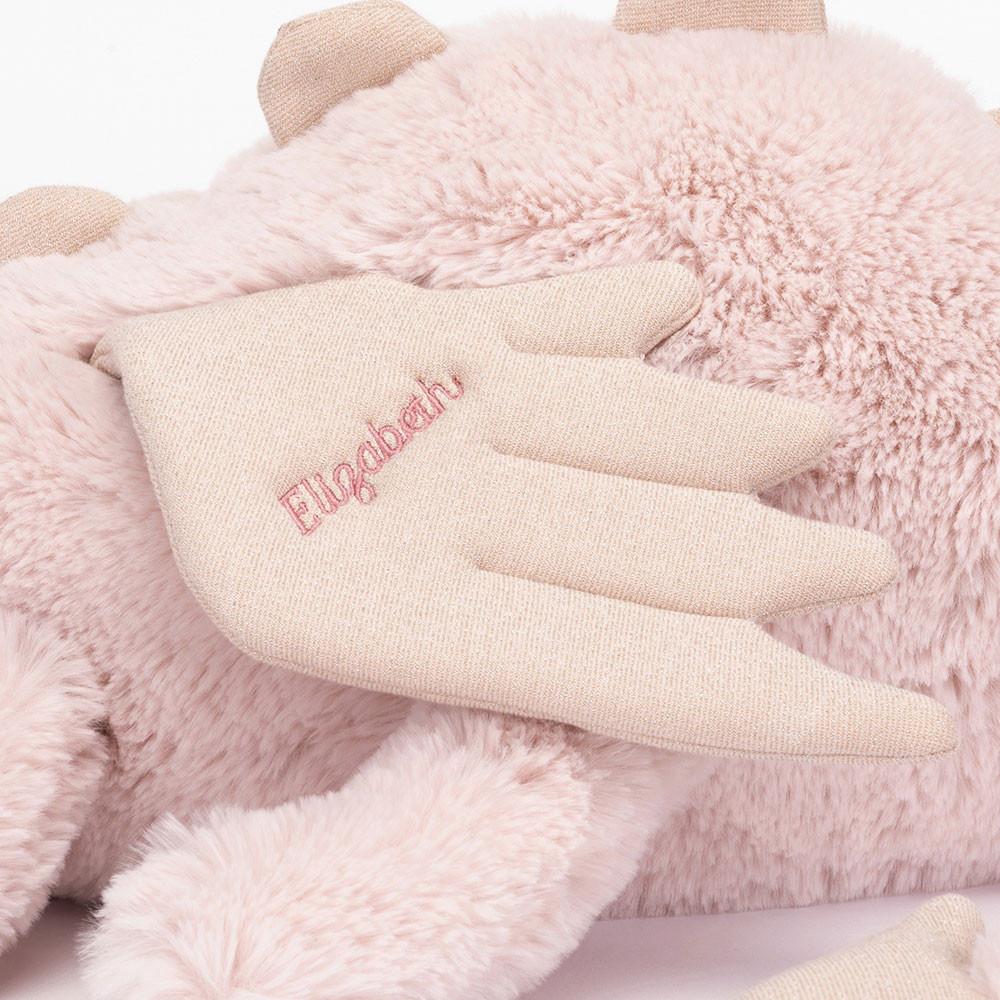 Peluche Jellycat Rose Dragon Huge,19cm x 20cm x 66cm Rosa | Portugal  AMKFB-3247