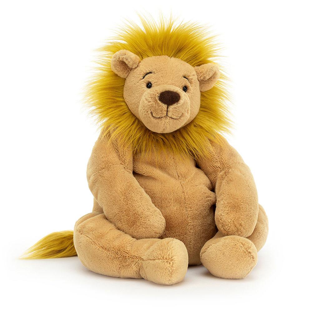 Peluche Jellycat Rumpletum Lion,27cm x 21cm x 22cm Amarelas | Portugal  DOHUN-5837