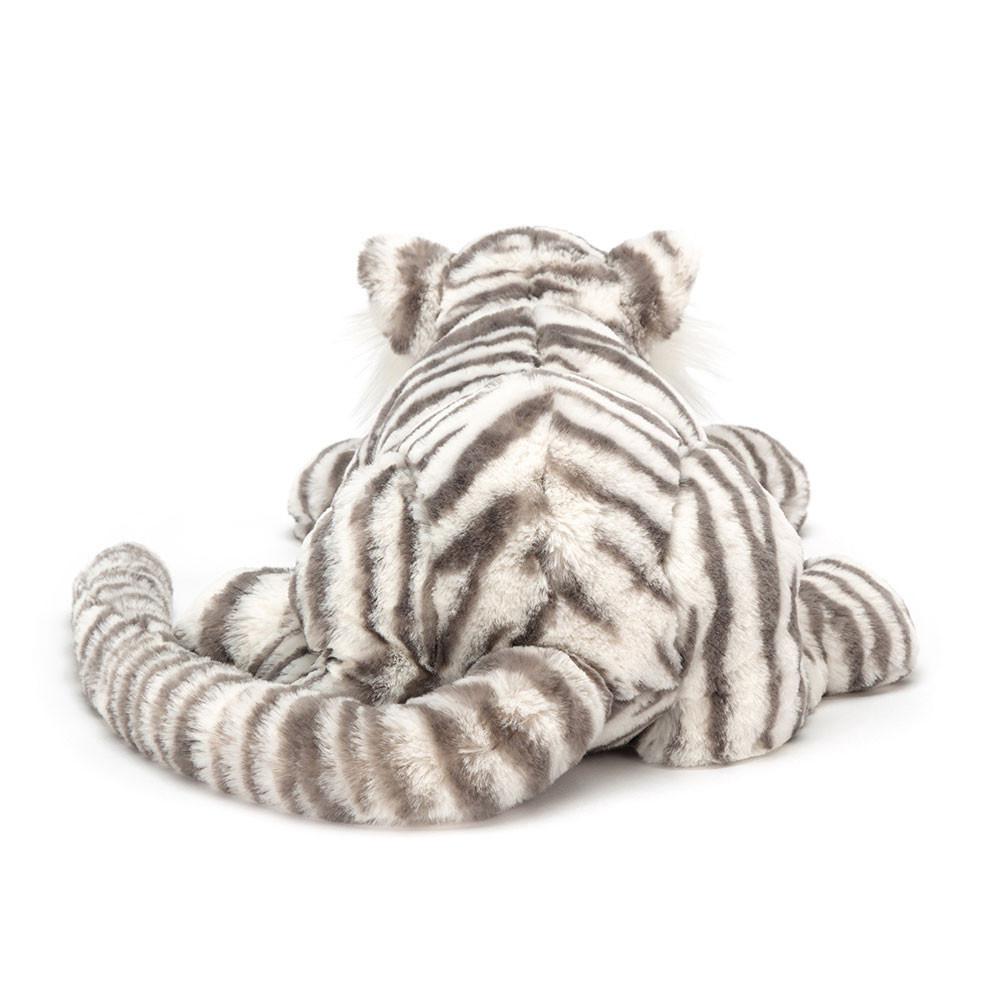 Peluche Jellycat Sacha Snow Tiger,13cm x 14cm x 36cm Branco | Portugal  LQXAN-0438