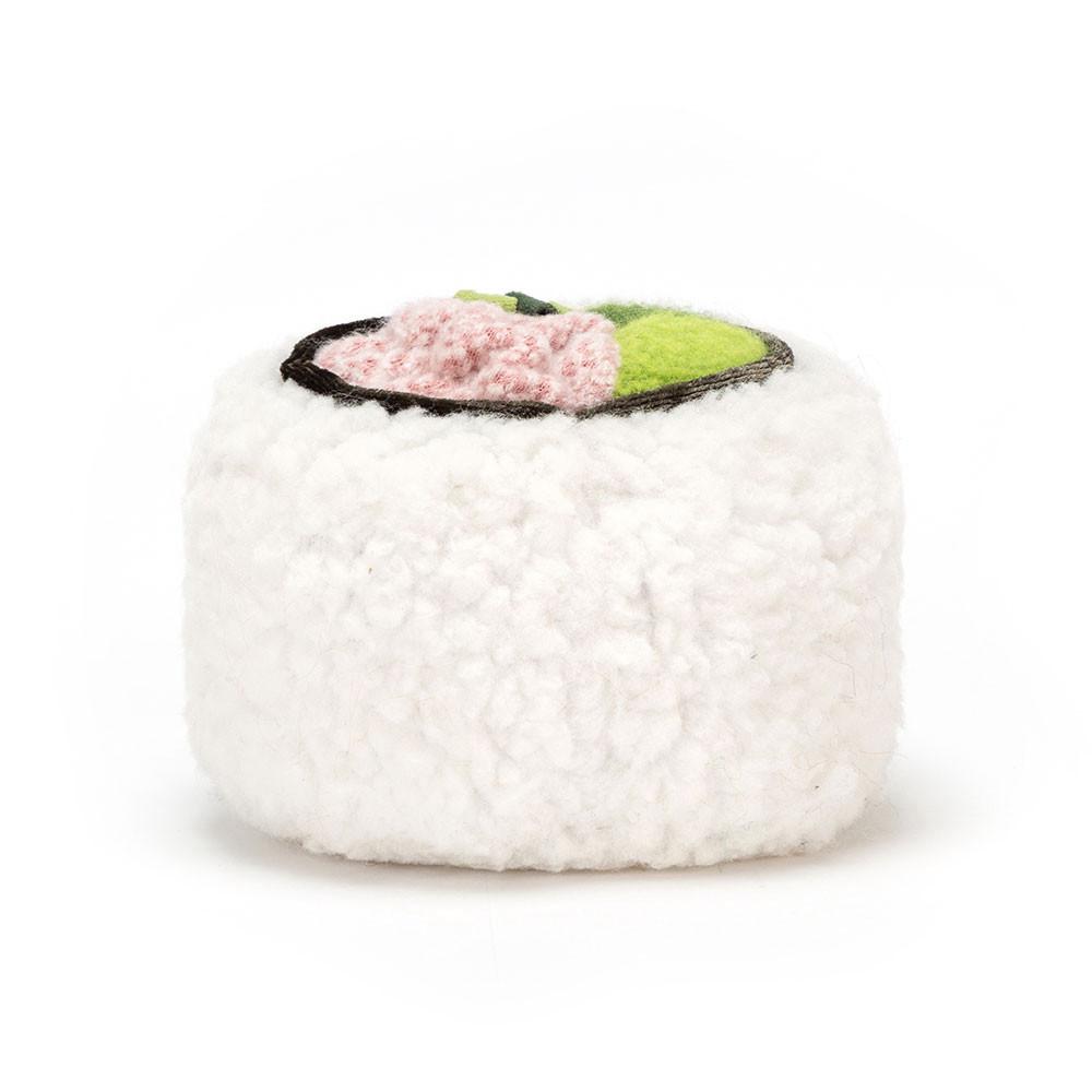 Peluche Jellycat Silly Sushi California,10cm x 12cm x 10cm Branco | Portugal  BMIAP-5236