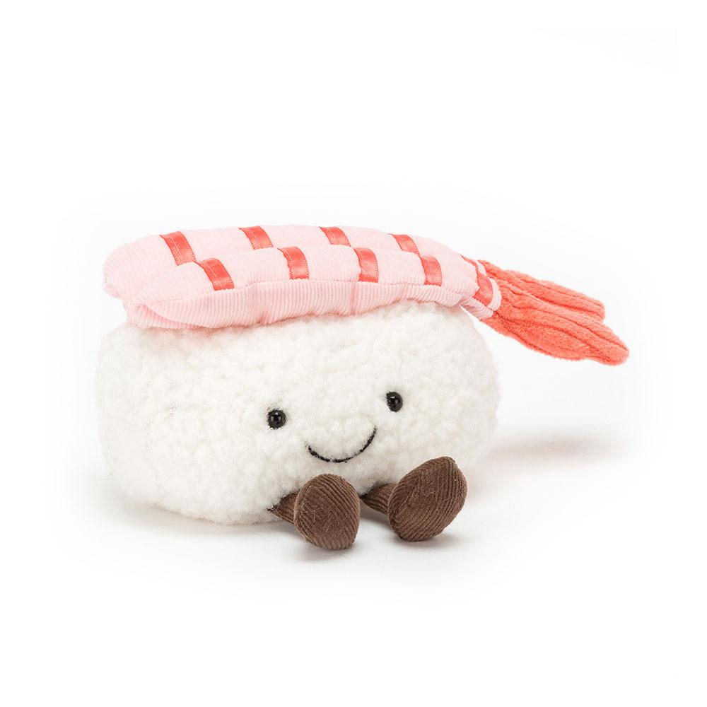 Peluche Jellycat Silly Sushi Nigiri,11cm x 11cm x 7cm Branco | Portugal  DZKFX-8392