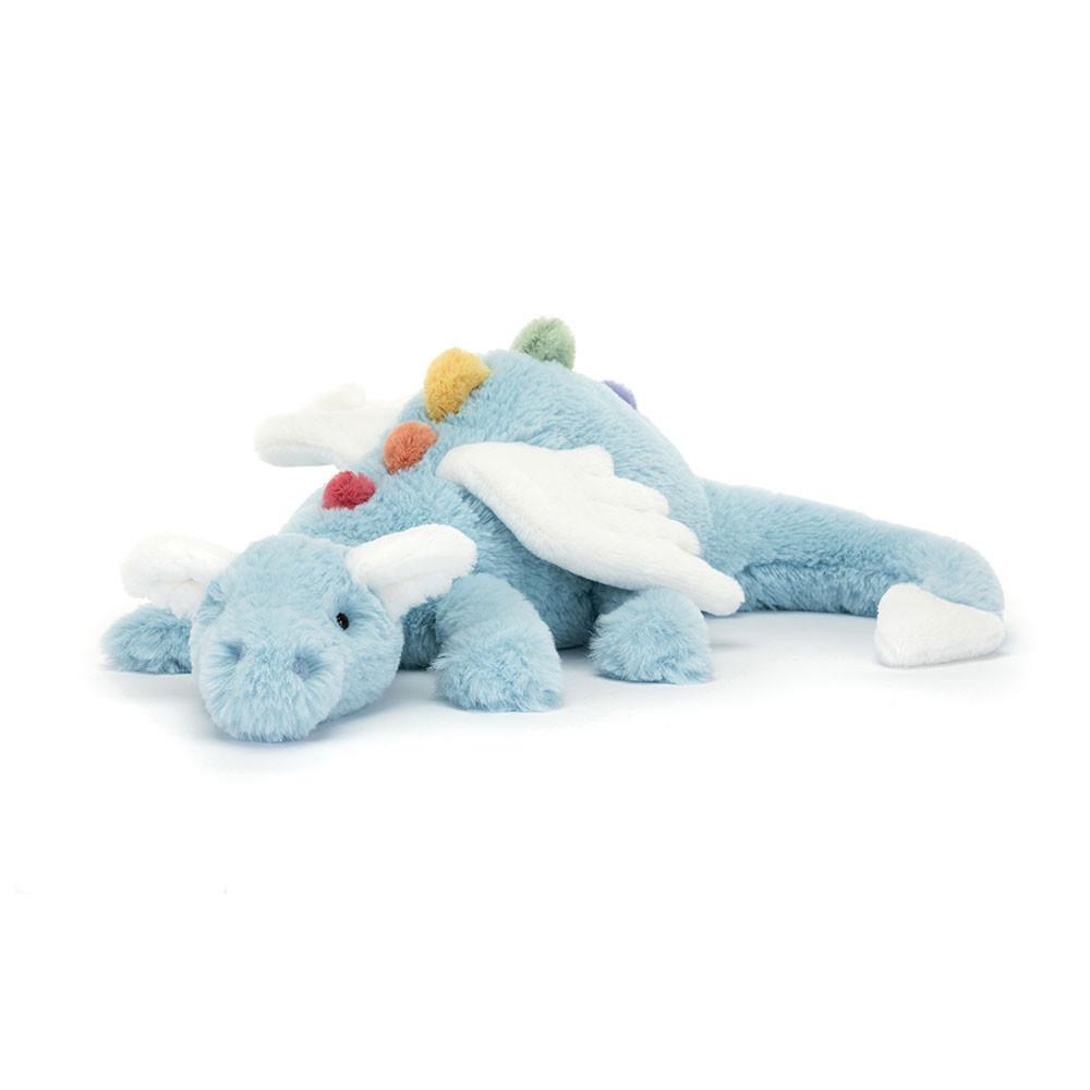 Peluche Jellycat Sky Dragon,4.7in x 5.5in x 19.7in Azuis | Portugal  MRLIS-4693