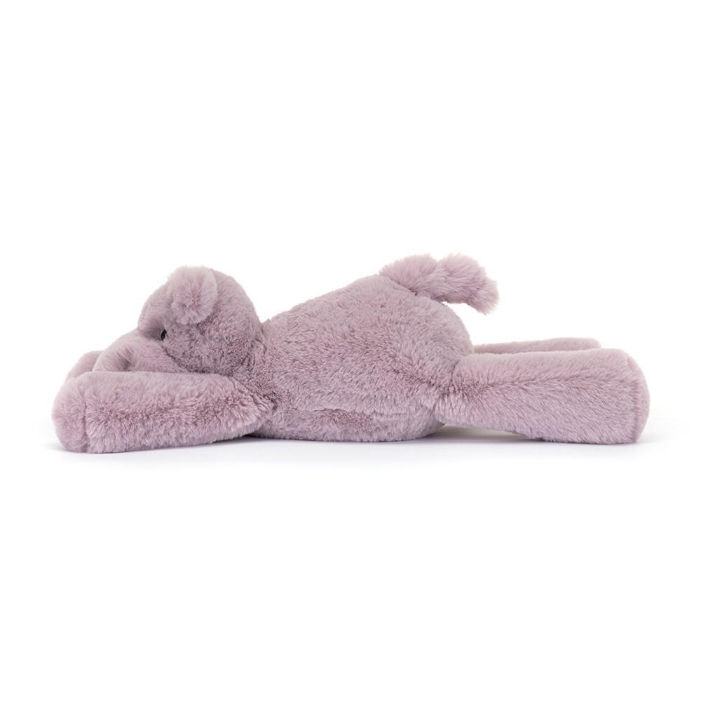 Peluche Jellycat Smudge Hippo,13cm x 11cm x 24cm Roxo | Portugal  TKEHW-6375