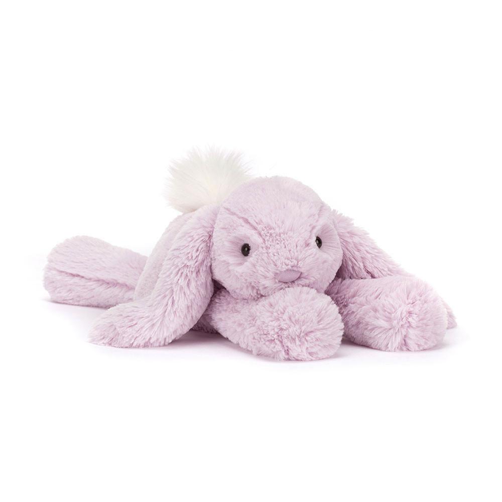 Peluche Jellycat Smudge Lavender Rabbit,13cm x 11cm x 24cm Roxo | Portugal  YHSFR-4136