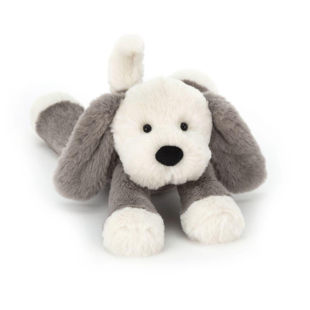 Peluche Jellycat Smudge Puppy,5.1in x 4.3in x 9.4in Cinzentas | Portugal  SYEOU-4273