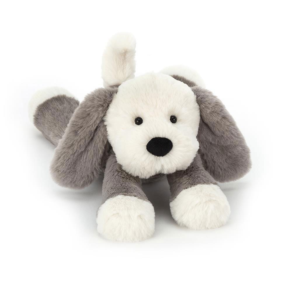 Peluche Jellycat Smudge Puppy,5.1in x 4.3in x 9.4in Cinzentas | Portugal  SYEOU-4273