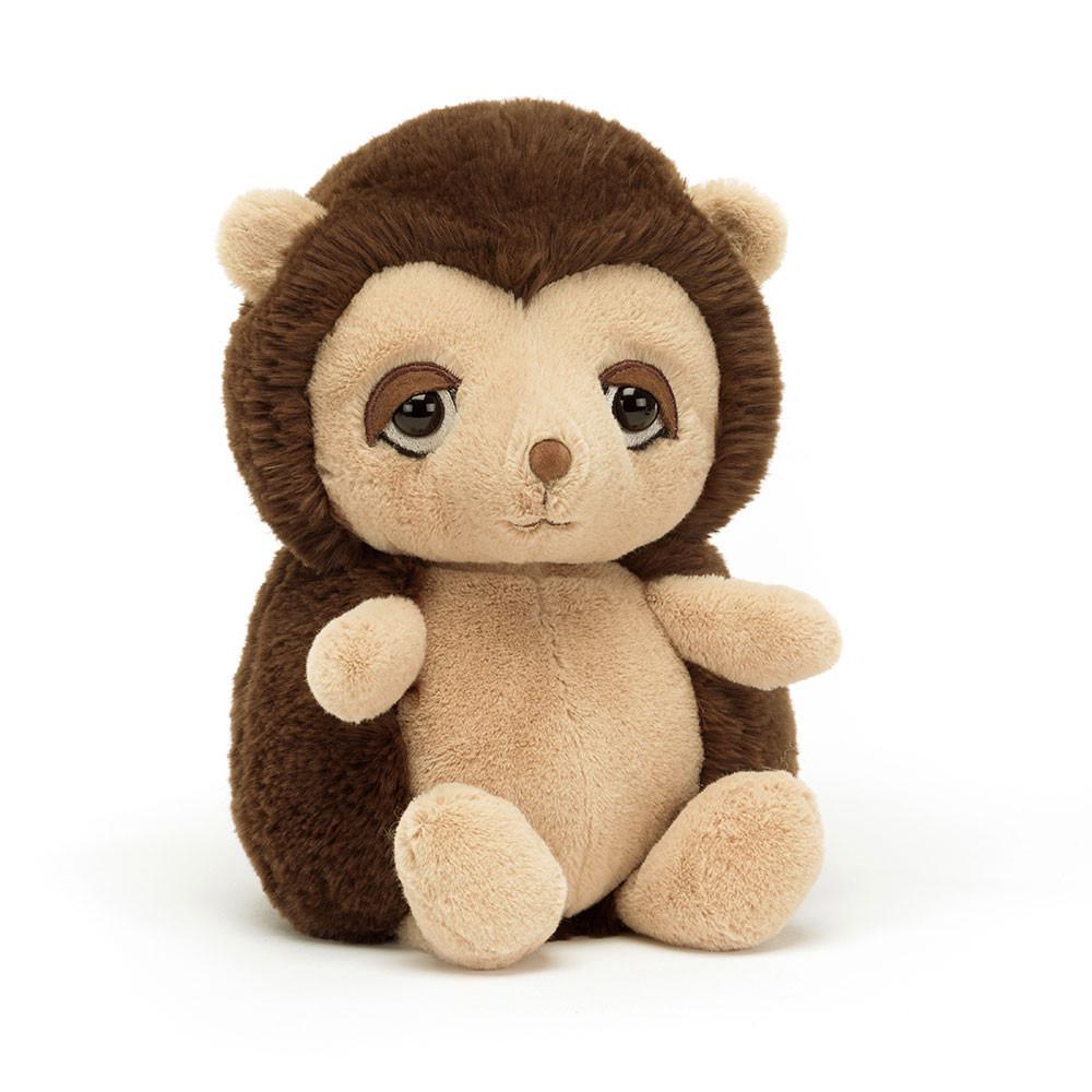 Peluche Jellycat Snoozling Hedgehog,28cm x 14cm x 14cm Marrom | Portugal  ZCUDO-5248