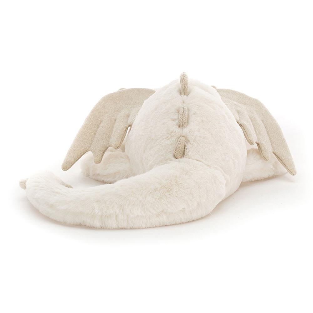 Peluche Jellycat Snow Dragon,8cm x 8cm x 30cm Branco | Portugal  GLTRD-9142