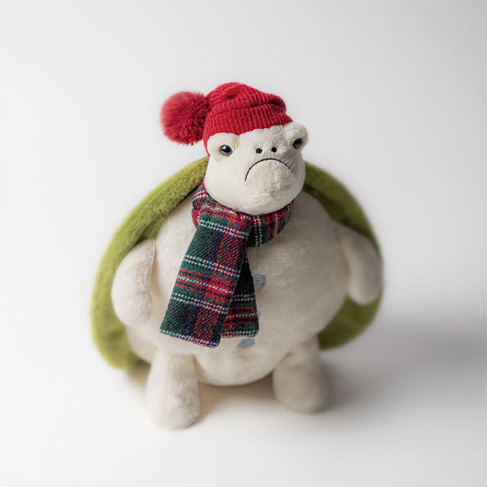 Peluche Jellycat Snowman Timmy Turtle,28cm x 20cm x 16cm Branco | Portugal  BAVES-2706