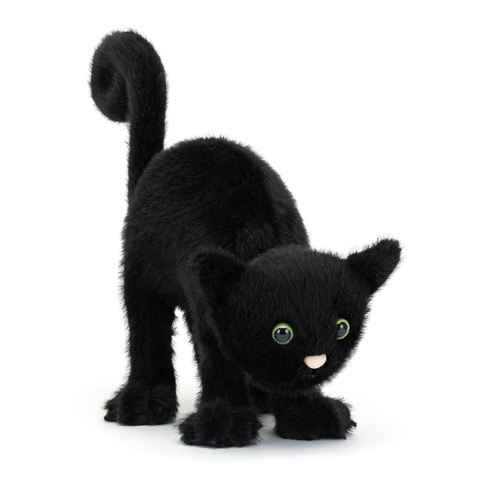 Peluche Jellycat Spookipaws Cat,7.9in x 2.8in x 9.8in Pretas | Portugal  XHQSG-4860