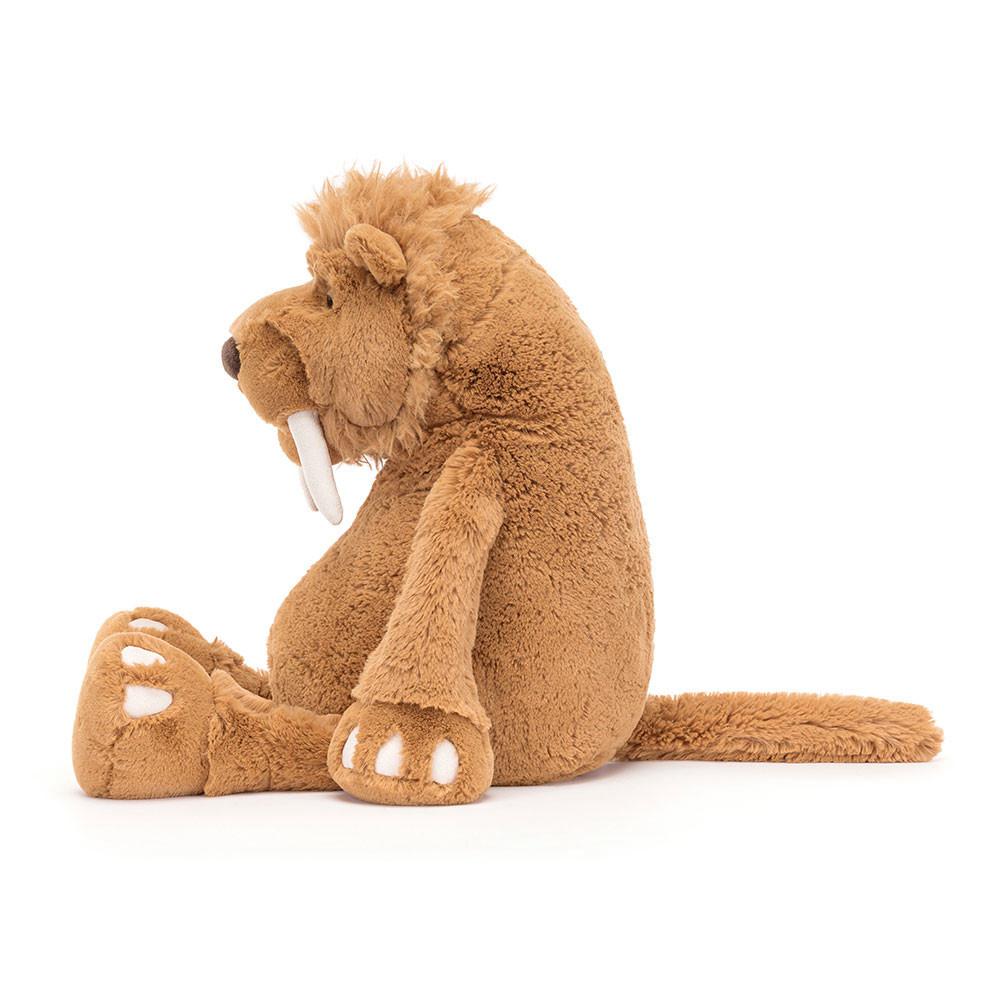 Peluche Jellycat Stellan Sabre Tooth Tiger,49cm x 17cm x 16cm Marrom | Portugal  UIJVB-3971