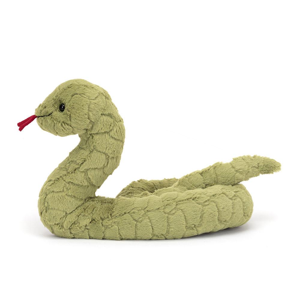 Peluche Jellycat Stevie Snake,19cm x 10cm x 24cm Verdes | Portugal  JLMBG-3926