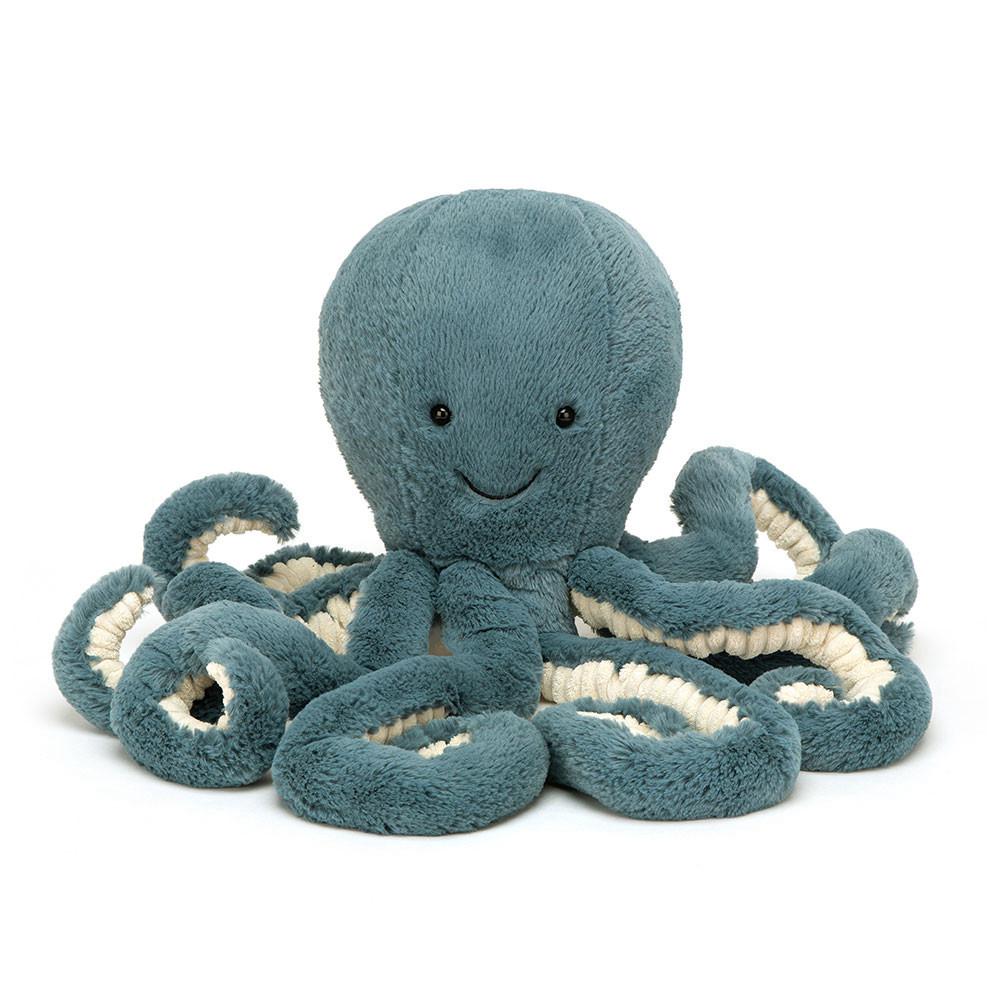 Peluche Jellycat Storm Octopus,27cm x 10cm x 10cm Azuis | Portugal  CGAVO-2407