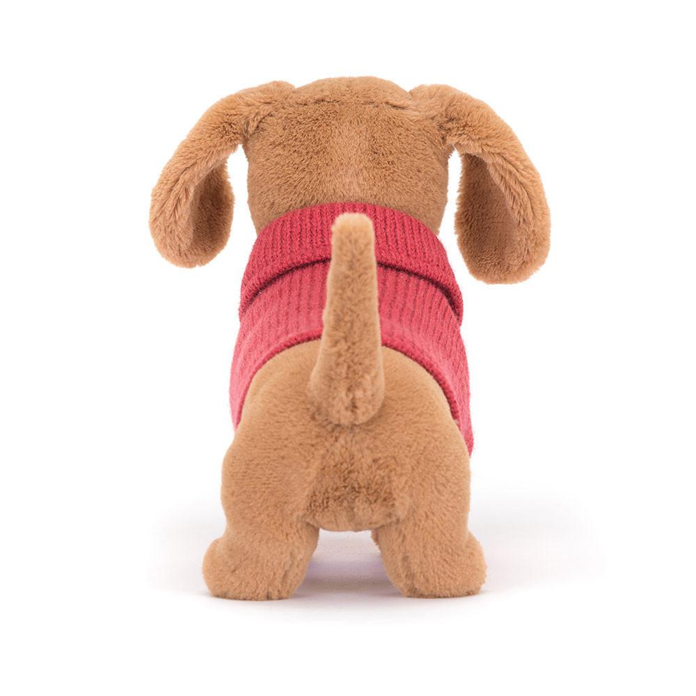 Peluche Jellycat Sweater Sausage Dog,6.3in x 2.8in x 9.4in Marrom | Portugal  MPNKQ-0458