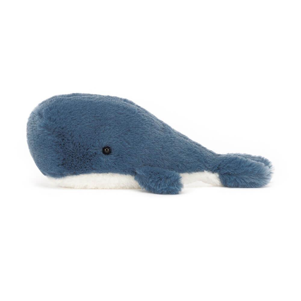 Peluche Jellycat Wavelly Whale,8cm x 6cm x 13cm Azuis | Portugal  YLNGS-0417