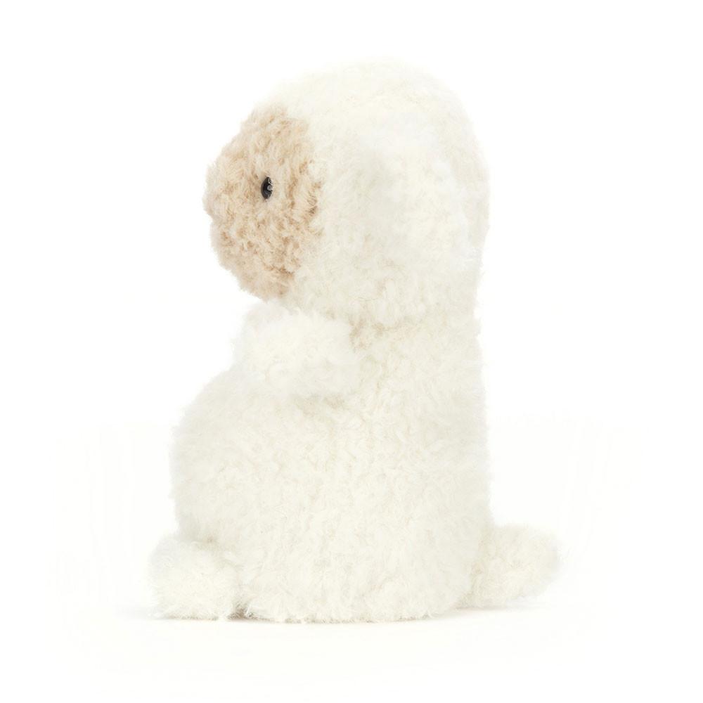 Peluche Jellycat Wee Lamb,4.7in x 2.8in x 2.4in Branco | Portugal  UKVYI-4583