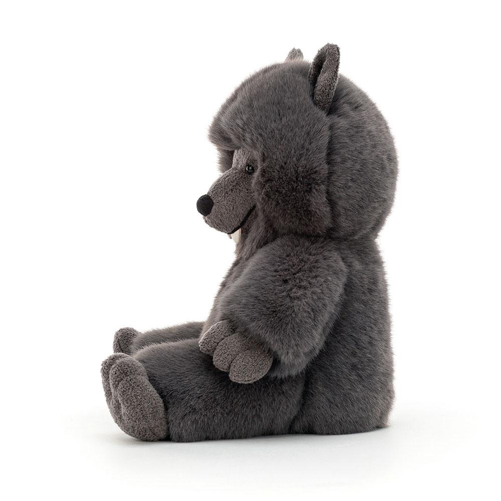 Peluche Jellycat Wilf Wolf,28cm x 18cm x 12cm Cinzentas | Portugal  UVAYE-2475