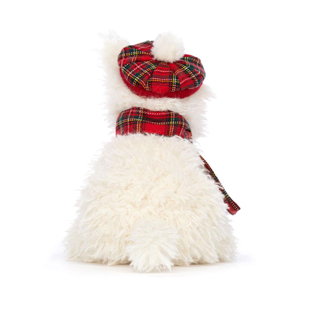 Peluche Jellycat Winter Warmer Munro Scottie Dog,8.3in x 4.7in x 5.9in Branco | Portugal  LBEQH-4031
