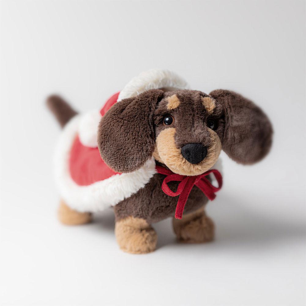 Peluche Jellycat Winter Warmer Otto Sausage Dog,5.9in x 2.8in x 7.5in Marrom | Portugal  GVNKQ-0681