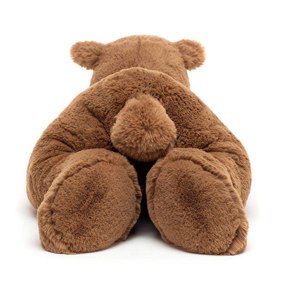 Peluche Jellycat Woody Bear Lying,18cm x 19cm x 47cm Marrom | Portugal  XFICV-9362