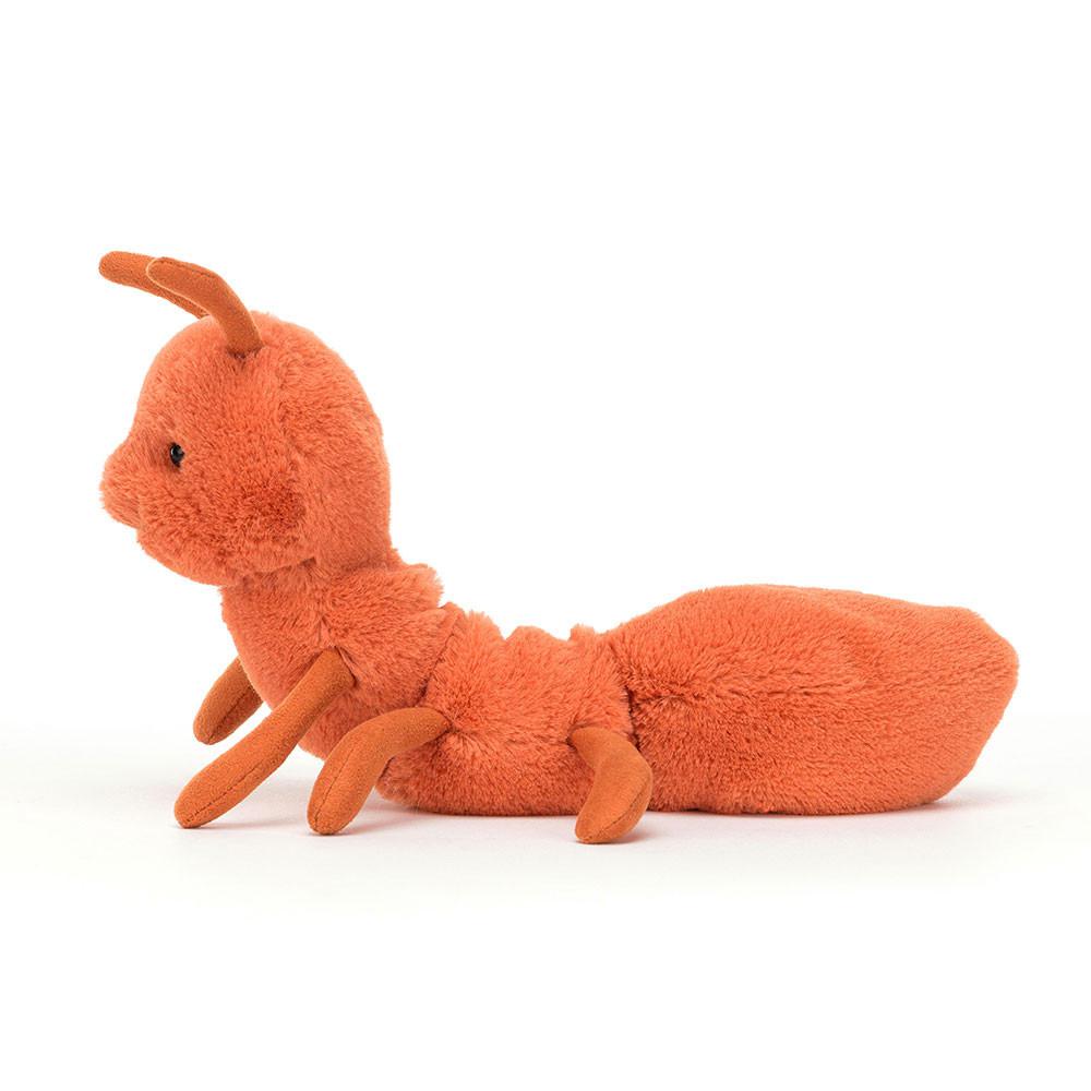 Peluche Jellycat Wriggidig Ant,11cm x 5cm x 17cm Laranja | Portugal  FUQSD-8703