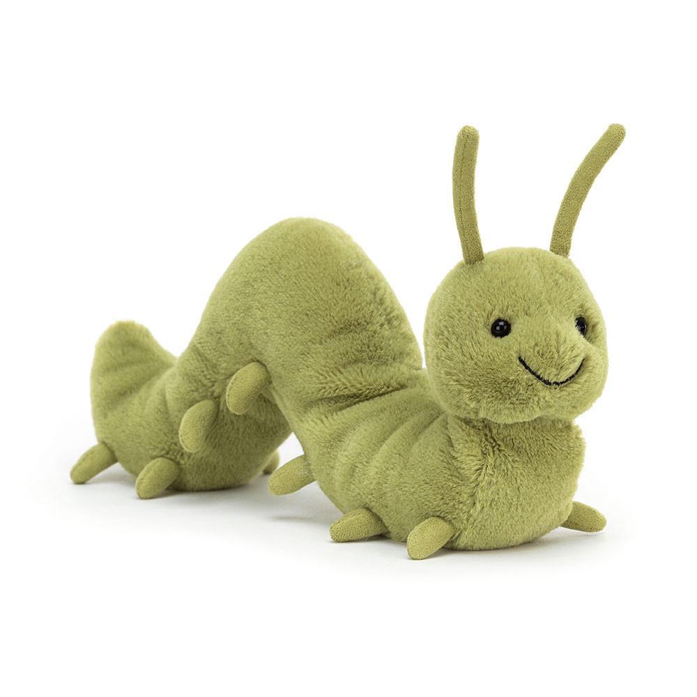 Peluche Jellycat Wriggidig Caterpillar,11cm x 5cm x 25cm Verdes | Portugal  EQTPX-7160