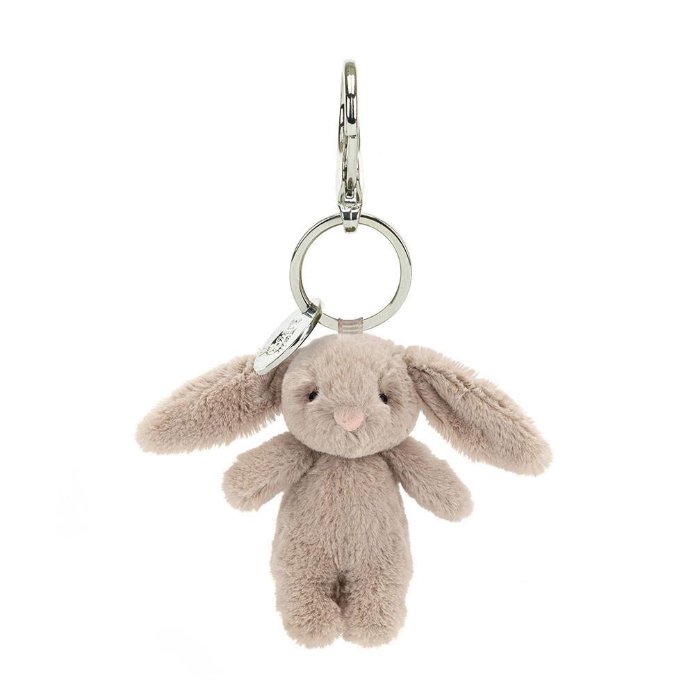 Porta-Chaves Jellycat Bashful Coelhinha Beige,15cm x 4cm x 3cm Bege | Portugal  ZHONK-2196
