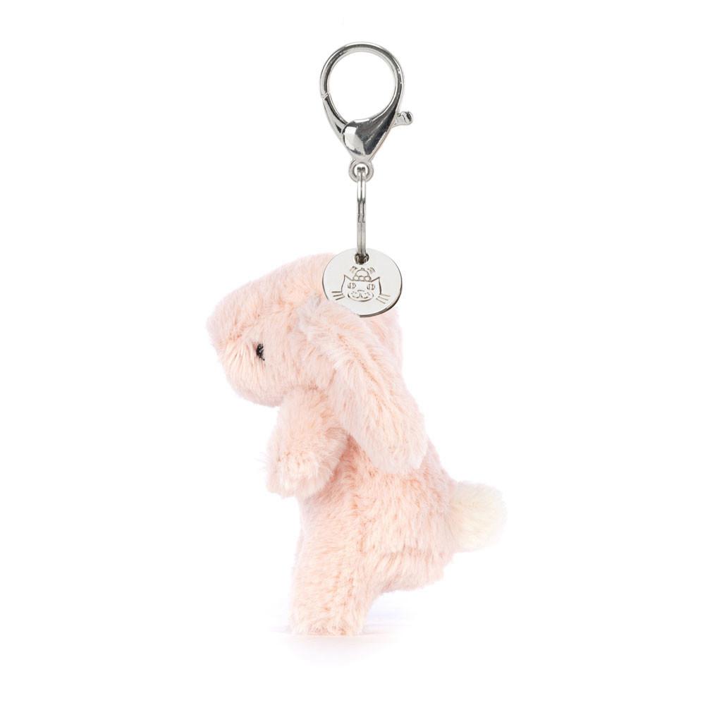 Porta-Chaves Jellycat Bashful Coelhinha Blush,15cm x 4cm x 3cm Rosa | Portugal  VNJXI-0563