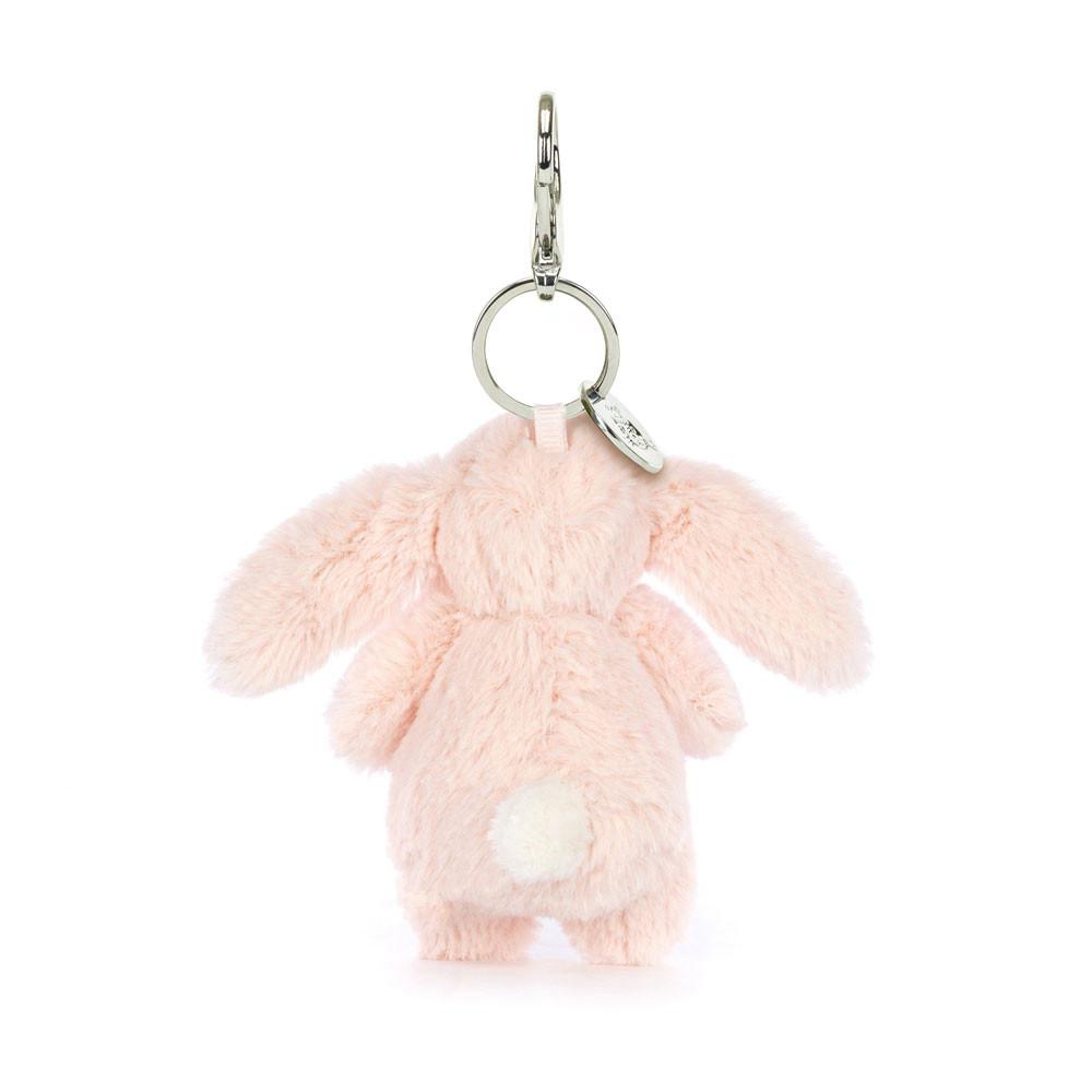 Porta-Chaves Jellycat Bashful Coelhinha Blush,15cm x 4cm x 3cm Rosa | Portugal  VNJXI-0563