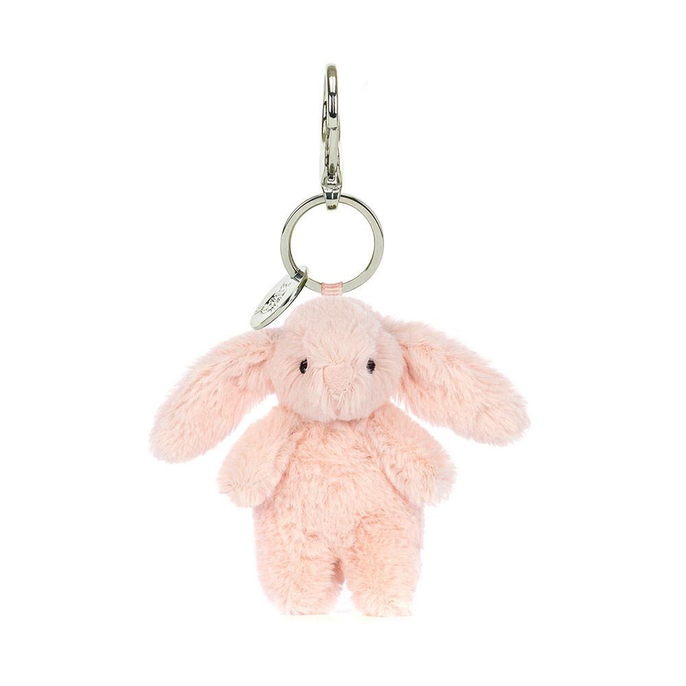 Porta-Chaves Jellycat Bashful Coelhinha Blush,15cm x 4cm x 3cm Rosa | Portugal  VNJXI-0563