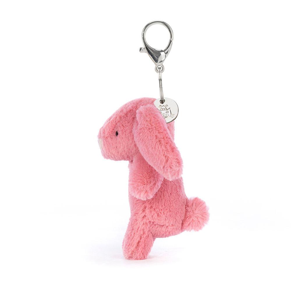 Porta-Chaves Jellycat Bashful Coelhinha Pink,15cm x 4cm x 3cm Rosa | Portugal  HUJKC-2140