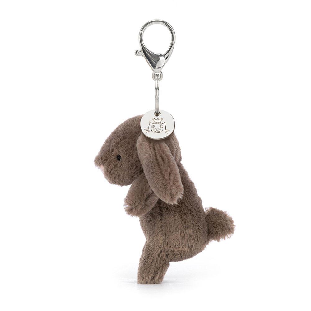 Porta-Chaves Jellycat Bashful Coelhinha Truffle,15cm x 4cm x 3cm Marrom | Portugal  HYNFI-1376