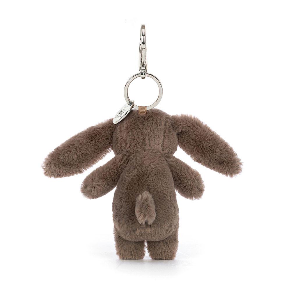 Porta-Chaves Jellycat Bashful Coelhinha Truffle,15cm x 4cm x 3cm Marrom | Portugal  HYNFI-1376