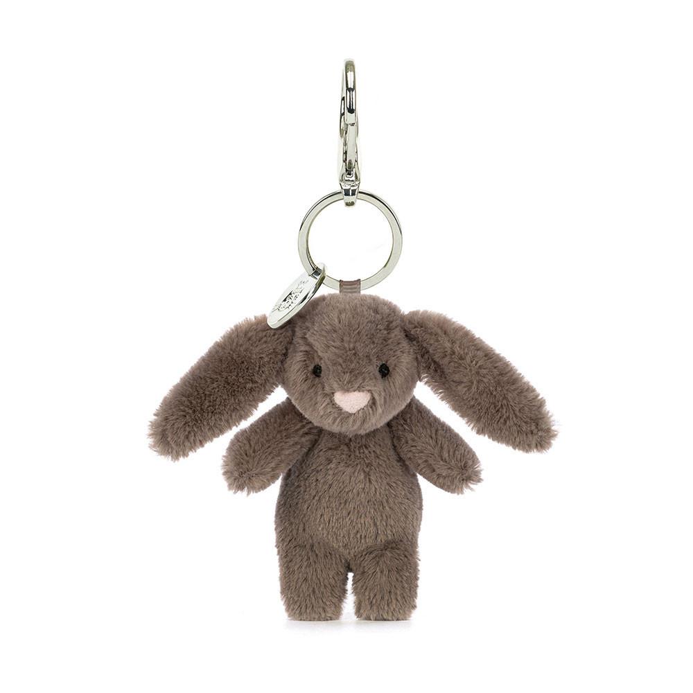 Porta-Chaves Jellycat Bashful Coelhinha Truffle,15cm x 4cm x 3cm Marrom | Portugal  HYNFI-1376