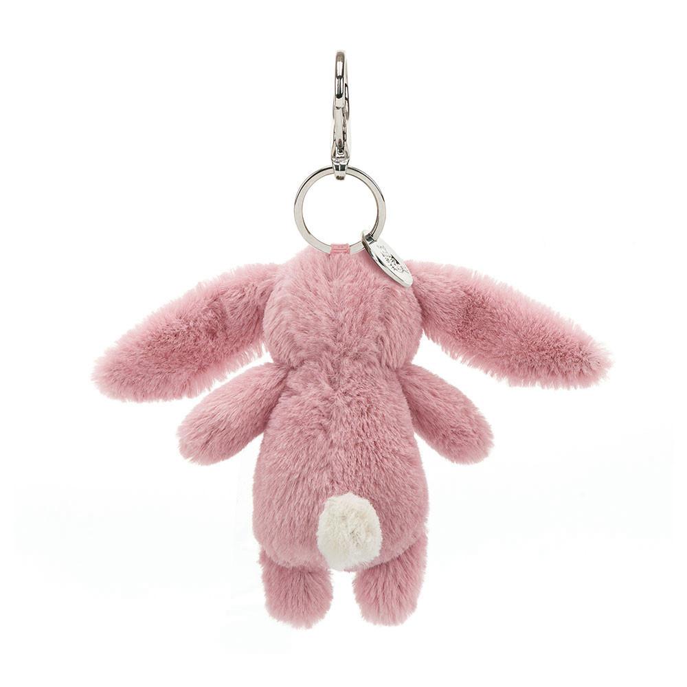 Porta-Chaves Jellycat Bashful Coelhinha Tulip,15cm x 4cm x 3cm Rosa | Portugal  CWHNS-6239