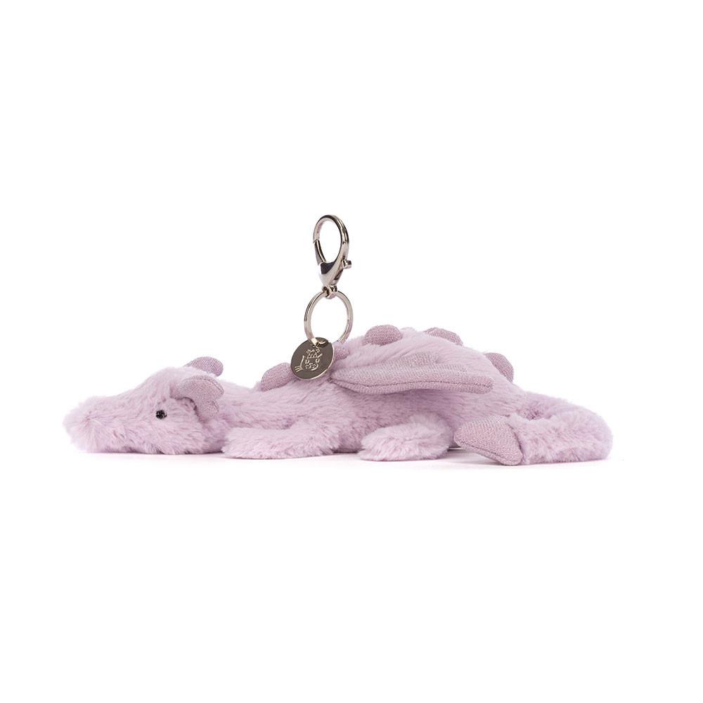 Porta-Chaves Jellycat Lavender Dragon,12cm x 8cm x 22cm Roxo | Portugal  KASMC-7503