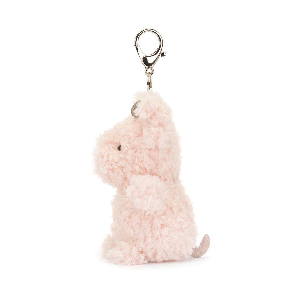 Porta-Chaves Jellycat Little Pig,17cm x 6cm x 8cm Rosa | Portugal  KRLXI-6794