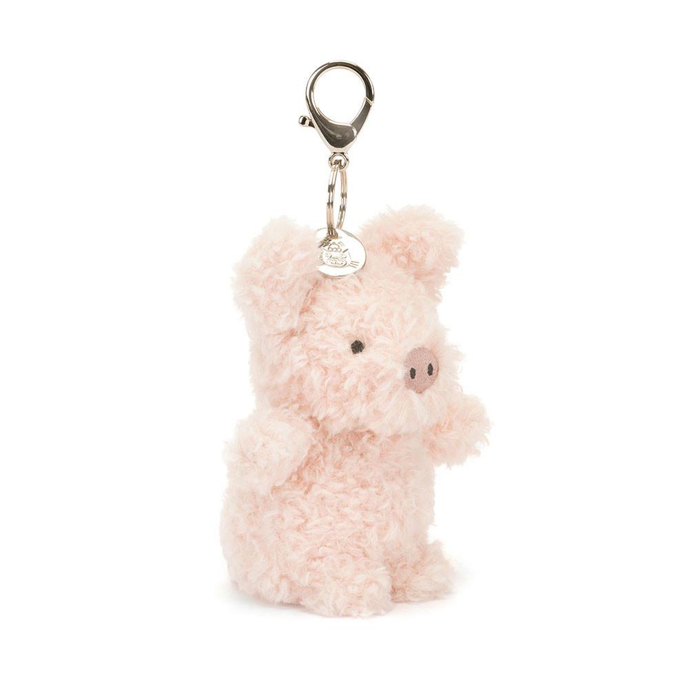 Porta-Chaves Jellycat Little Pig,17cm x 6cm x 8cm Rosa | Portugal  KRLXI-6794