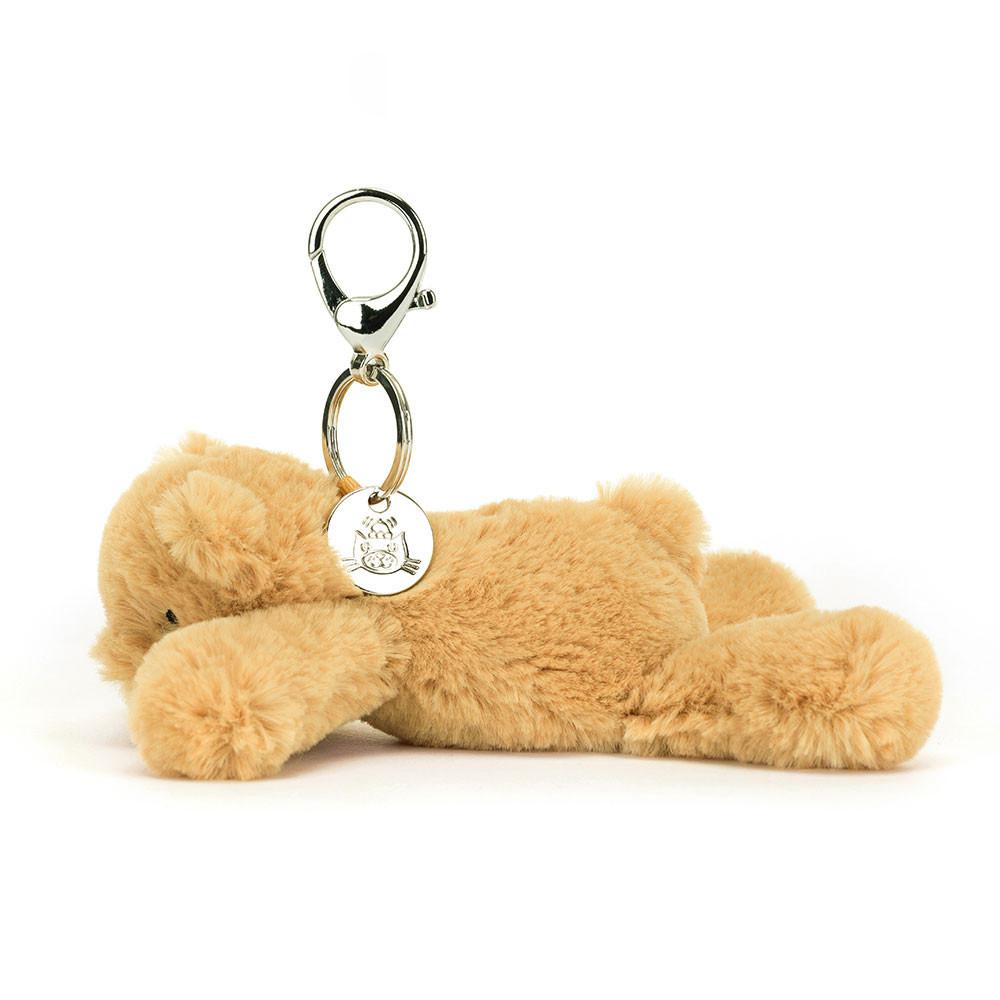 Porta-Chaves Jellycat Smudge Bear,13cm x 6cm x 16cm Marrom | Portugal  CLUZN-6948